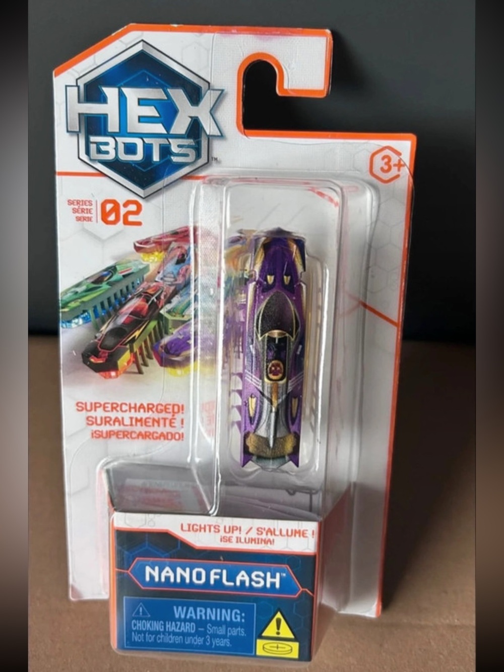 Hex Bots Nano Flash Purple Toy Vehicle